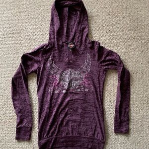 Women's Harley Davidson Graphic Long Sleeve Hoodie